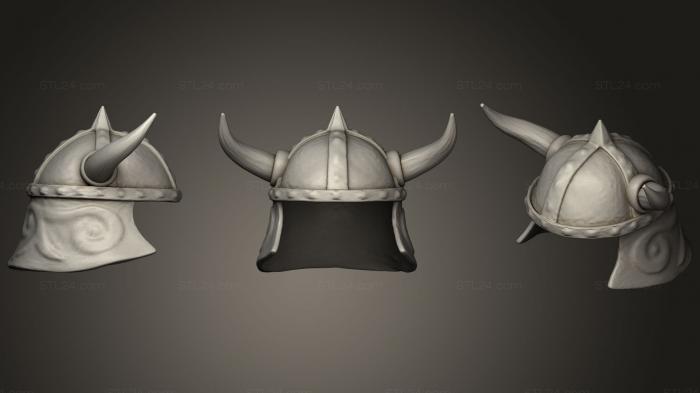 Оружие (Шлем древний, WPN_0101) 3D модель для ЧПУ станка